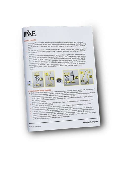 csa b365 pdf|Lifting the standard – IPAF explains changes to CSA lift standards.